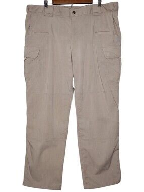 5.11 Tactical Tan Men's Outdoors Work Utility Cargo Pants Sz 42×30